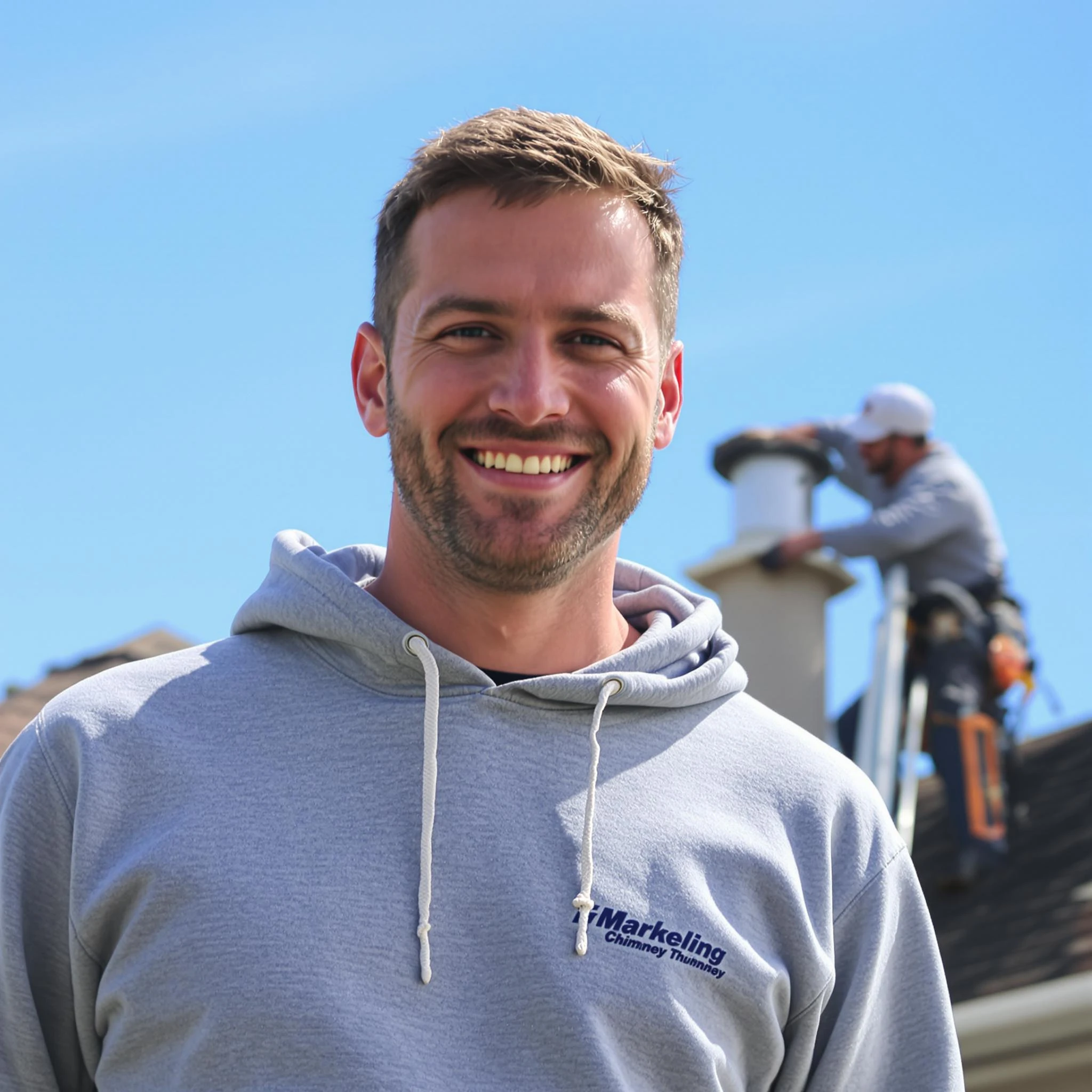 The Oneonta Chimney Sweep team.